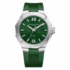 Reloj Baume & Mercier Riviera 10618 automático, fecha, 42mm verde