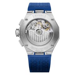 Reloj Baume & Mercier Riviera 10623 cronógrafo automático, 43mm azul