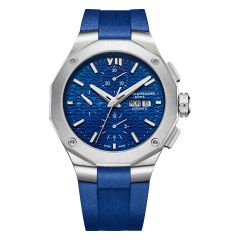 Reloj Baume & Mercier Riviera 10623 cronógrafo automático, 43mm azul