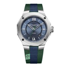 Reloj Baume & Mercier Riviera 10688 automático, fecha, 42mm azul
