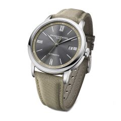 Reloj Baume & Mercier Classima 10695 automático, fecha, 42mm gris pizarra