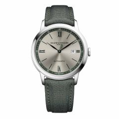 Reloj Baume & Mercier Classima 10696 automático, fecha, 42mm argente