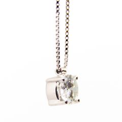 Colgante de diamante con cadena