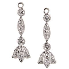 Entrepiezas de diamantes "Nenúfar"