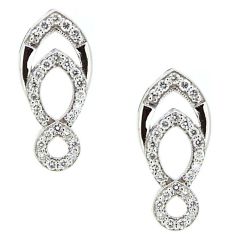 Pendientes "Infinito" de diamantes