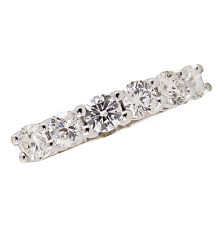 Sortija setillo de diamantes 0,83cts