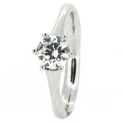 Solitario de diamante 0,59cts