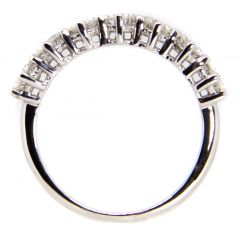 Sortija "setillo" de diamantes 6 garras 1,26ct