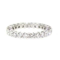 Alianza Eternity de diamantes 1,96ct
