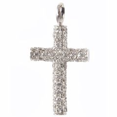 Cruz diamantes pequeña