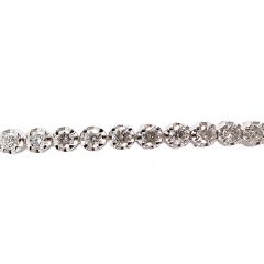 Pulsera riviere de diamantes 2,00cts