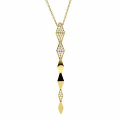 Colgante "le Serpent" con cadena
