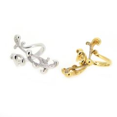 Anillo C&C "Origen" en oro amarillo y diamantes