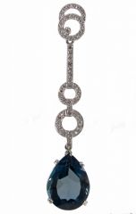 Entrepiezas de diamantes doble aro