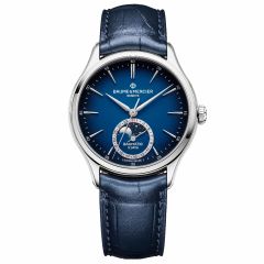 Reloj Baume & Mercier Clifton 10756 automático, fase lunar y fecha, 39mm NOVEDAD