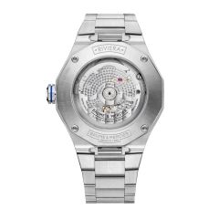 Reloj Baume & Mercier Riviera 10616 automático, fecha, 42mm acero azul zafiro