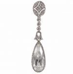 Entrepiezas de diamantes estilo Isabelino
