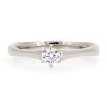 Solitario de diamante 0,20cts