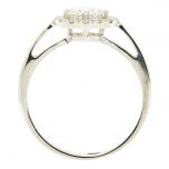 Solitario de diamante 0,60cts con orla