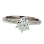 Solitario de diamante 1,00ct