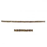 Pulsera riviere de diamante marrón 2cts