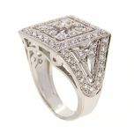Sello de diamantes estilo Isabelino