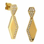 Pendientes "le Serpent" oro y diamantes