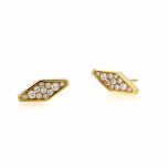 Pendientes "le Serpent" mini, oro y diamantes
