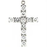 Cruz diamantes "Manuela"