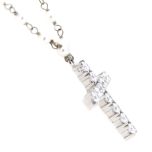 Cruz diamantes "Manuela"