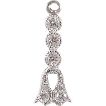 Entrepiezas de diamantes estilo Isabelino