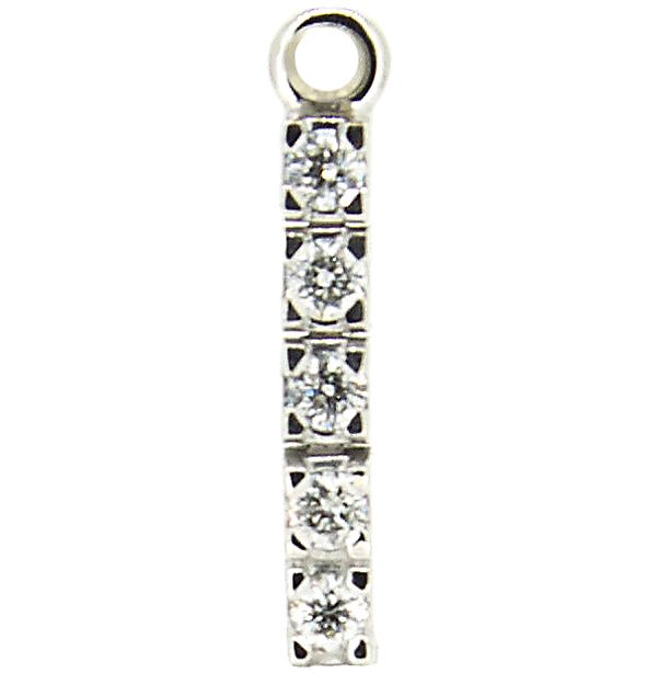 Entrepiezas riviere de diamantes (5 uds)