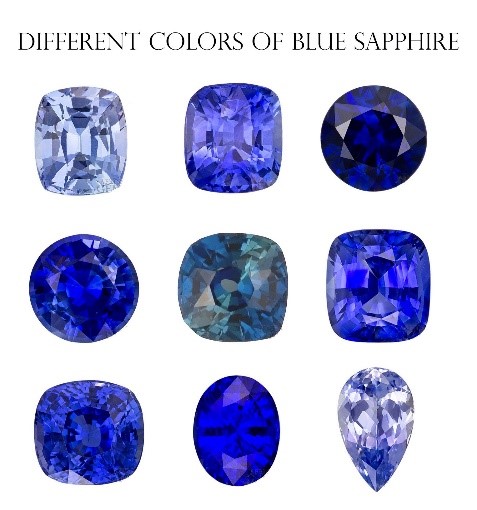 Los zafiros más apreciados son los de color azul intenso Los zafiros más apreciados son los de color azul intenso