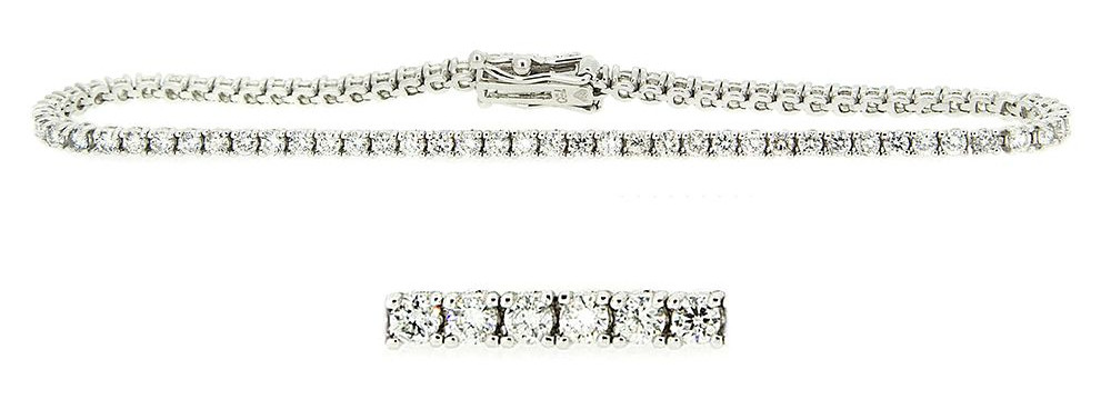 Pulsera riviere de brillantes montura garritas 2,31cts Pulsera riviere de brillantes montura garritas 2,31cts