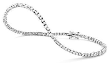 Pulsera micro riviere de diamantes, 0,25cts Pulsera micro riviere de diamantes, 0,25cts