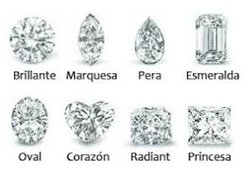 Tipo de talla de diamantes