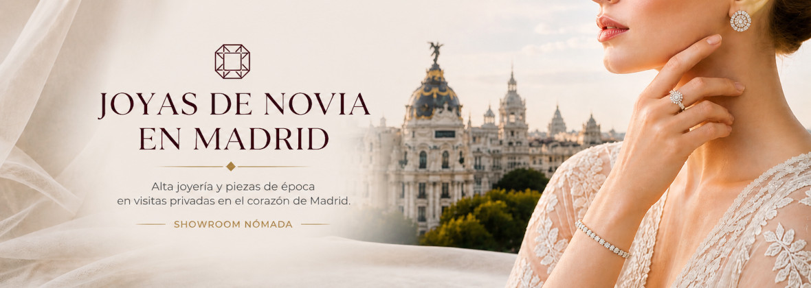 Joyas de novia en Madrid de Marfil Joyeros